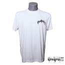 Premium T-Shirt  "Ehrenkodex77", weiß, Schrift gestickt